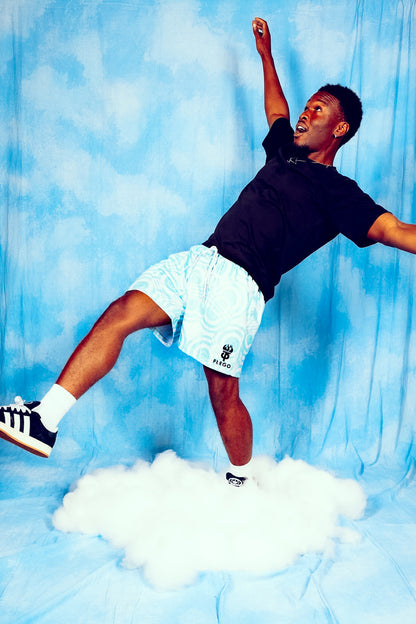 SKY FLY BLUE SHORTS