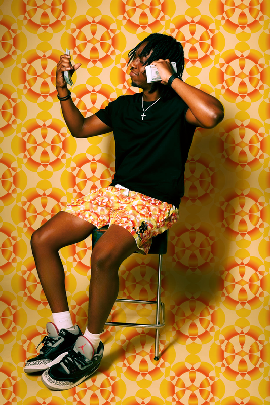 PINEAPPLE TROPICANA SHORTS